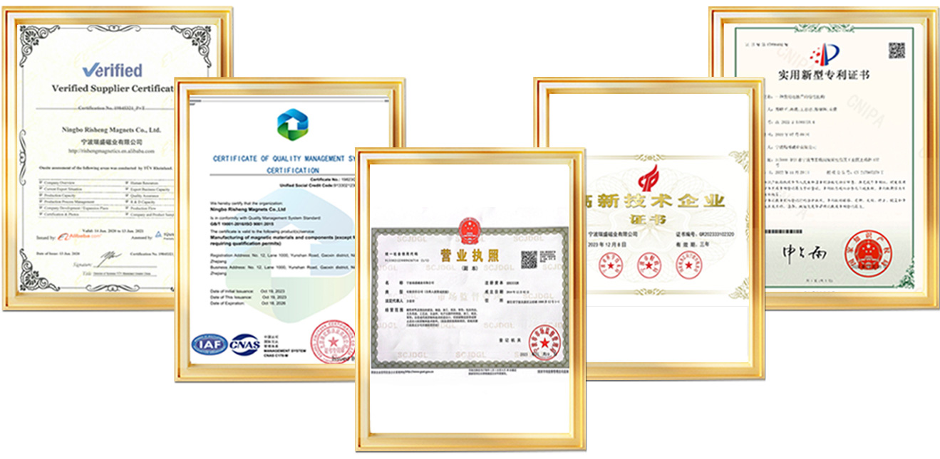 Certificates